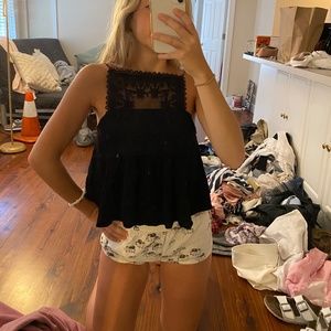 urban outfitters high neck tank, size M